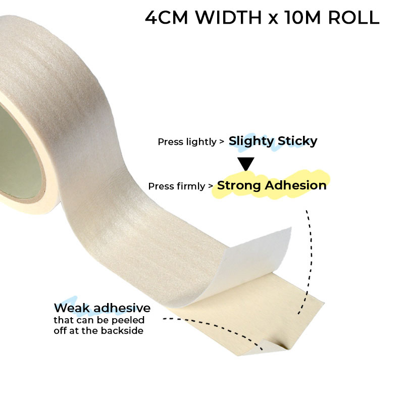 Removable Double Sided Tape For Wallpaper & Flooring Use
